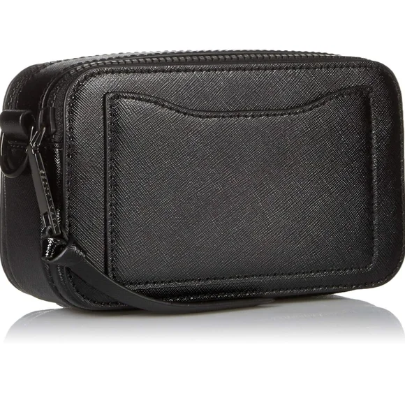 Black Leather Women's Bag - Picture 2 of 7